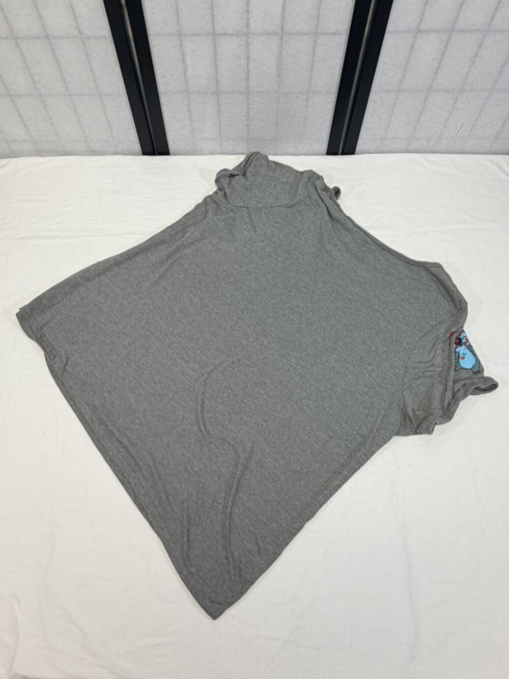Disney Stitch Characters 3X Graphic Feminine Pocket Tee Shirt Grey Kawaii Y2K - Picture 9 of 10